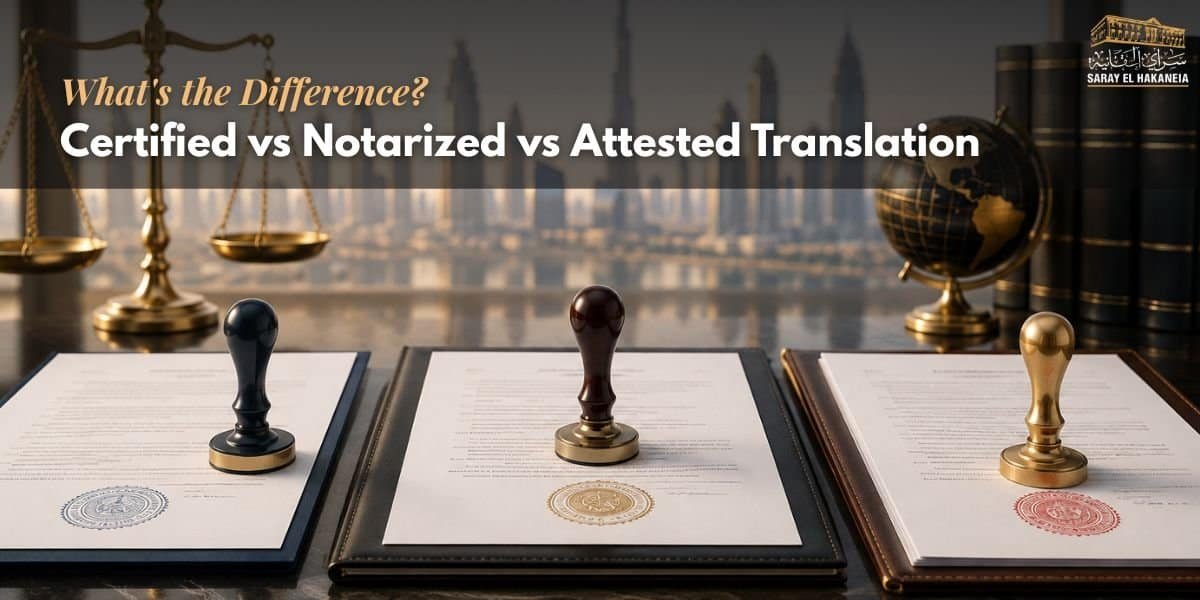 Certified vs Notarized vs Attestation