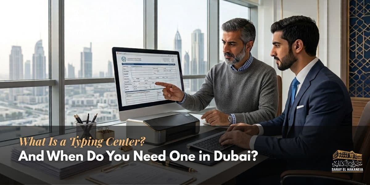 Typing Center in Dubai
