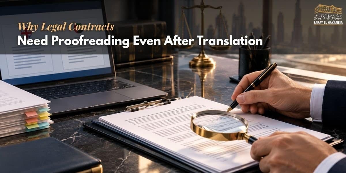 legal contracts need proofreading